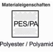 Plissee Polyester Polyamid